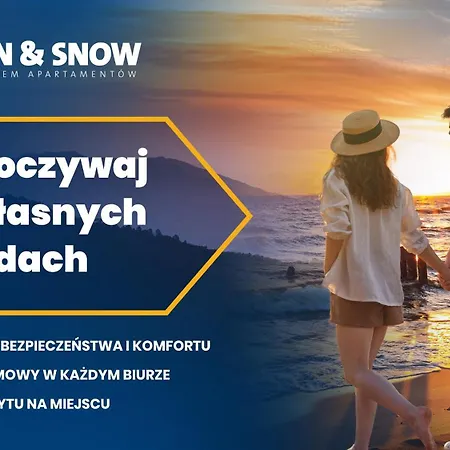 Lägenhet Sun & Snow, Kasprowicza Kołobrzeg